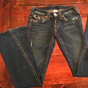 True Religion Jeans Flare Dark Wash